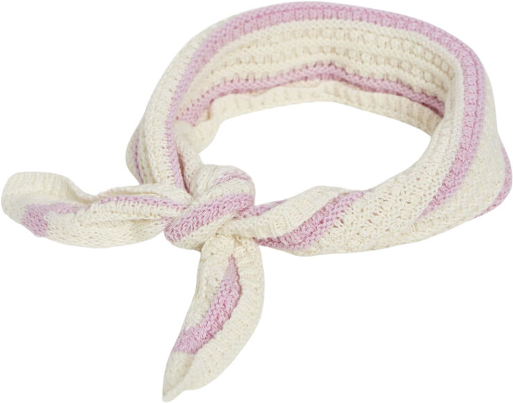 Object OBJROSA KNITTED SCARF 131 Sandshell/pastel lavender