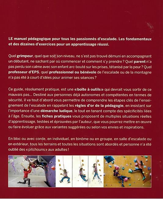 GLENAT - ESCALADE LES CLES POUR UN APPRENTISSAGE