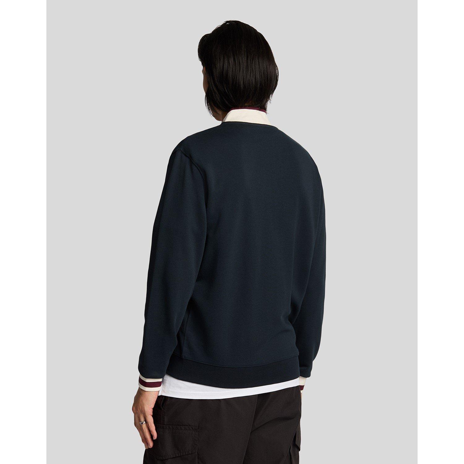Lyle and Scott Jersey Bomber Jacket