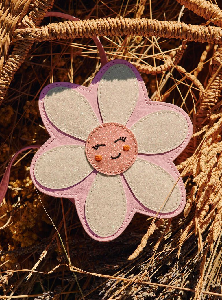 Sac rose en forme de fleur