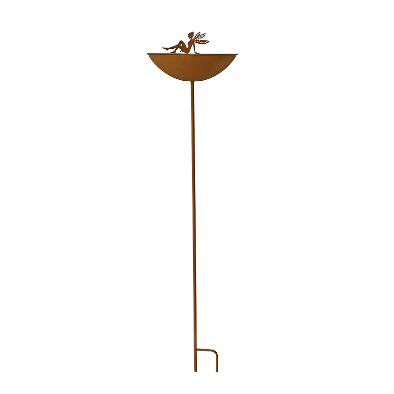 Mangeoire oiseaux déco fée 31x28x120cm