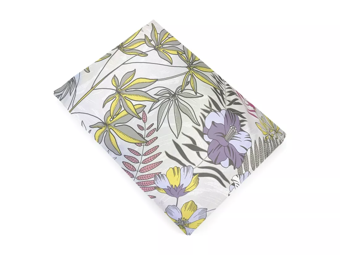 Drap plat 280x325 cm satin de coton ANAÏS multicolore