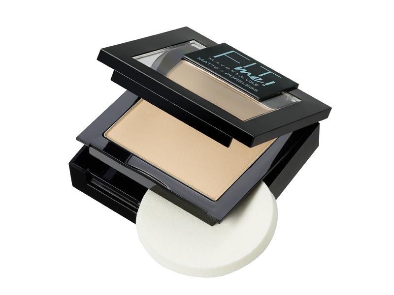 Maybelline Puder Fit Me Matte und Poreless 115 Ivory Mattierender Kompaktpuder mit 16 Stunden halt