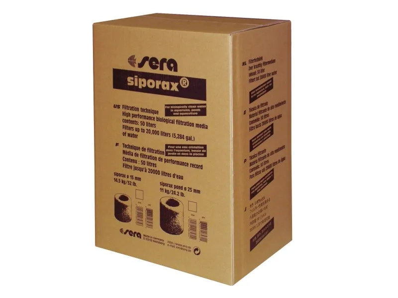 Sera Biological cartridge Siporax Professional 15 mm 14.5 kg