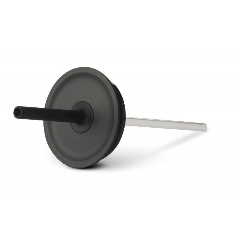 Medium Press-In Straw Lid - Paille