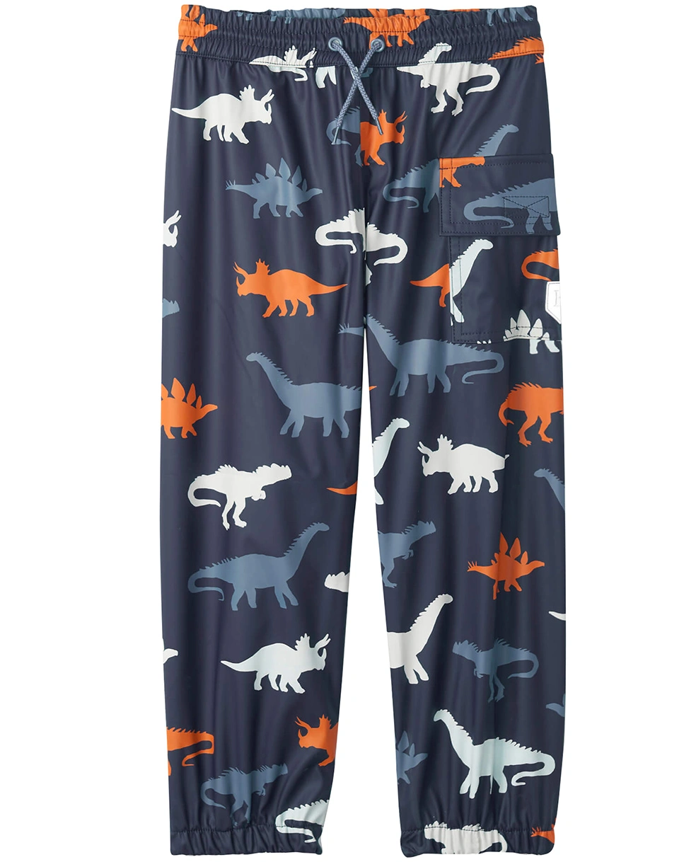 Regenhose SPLASH DINO SILHOUETTES in blue