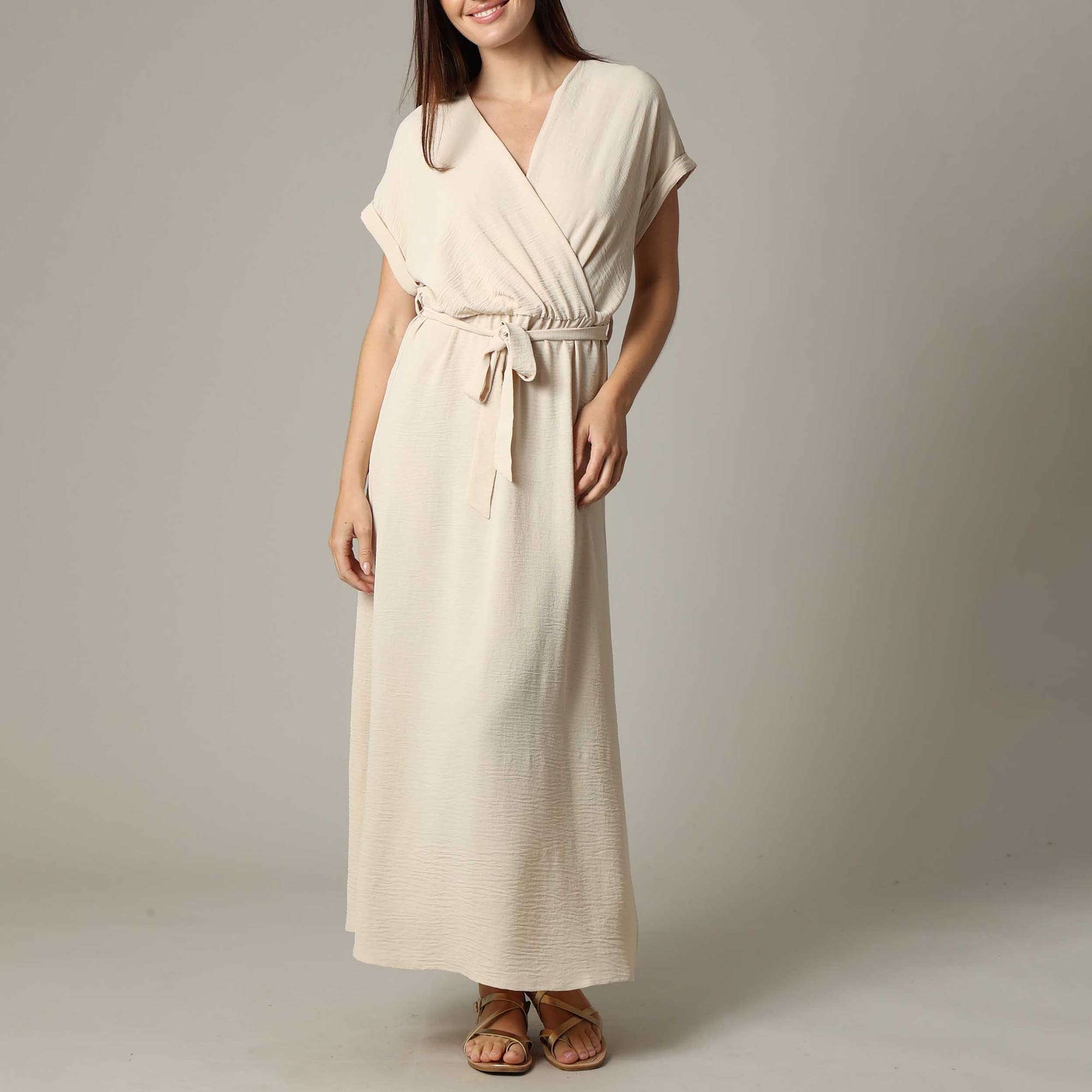 Robe Femme beige