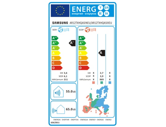 SAMSUNG - Climatiseur réversible AR35 3.5KW