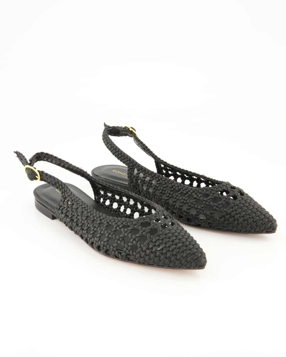 Konstantin Starke 1969-105 Slingpumps in Schwarz