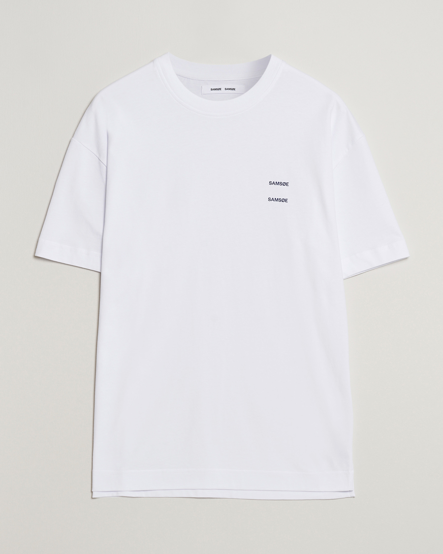 Samsøe Samsøe Joel Organic Cotton T-Shirt White