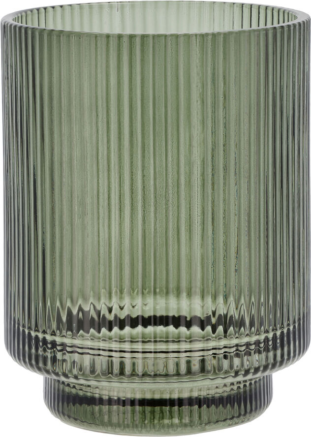 Södahl Tandbørsteholder Clarity 8 x 10,3 cm Dark Green Glas Dark green