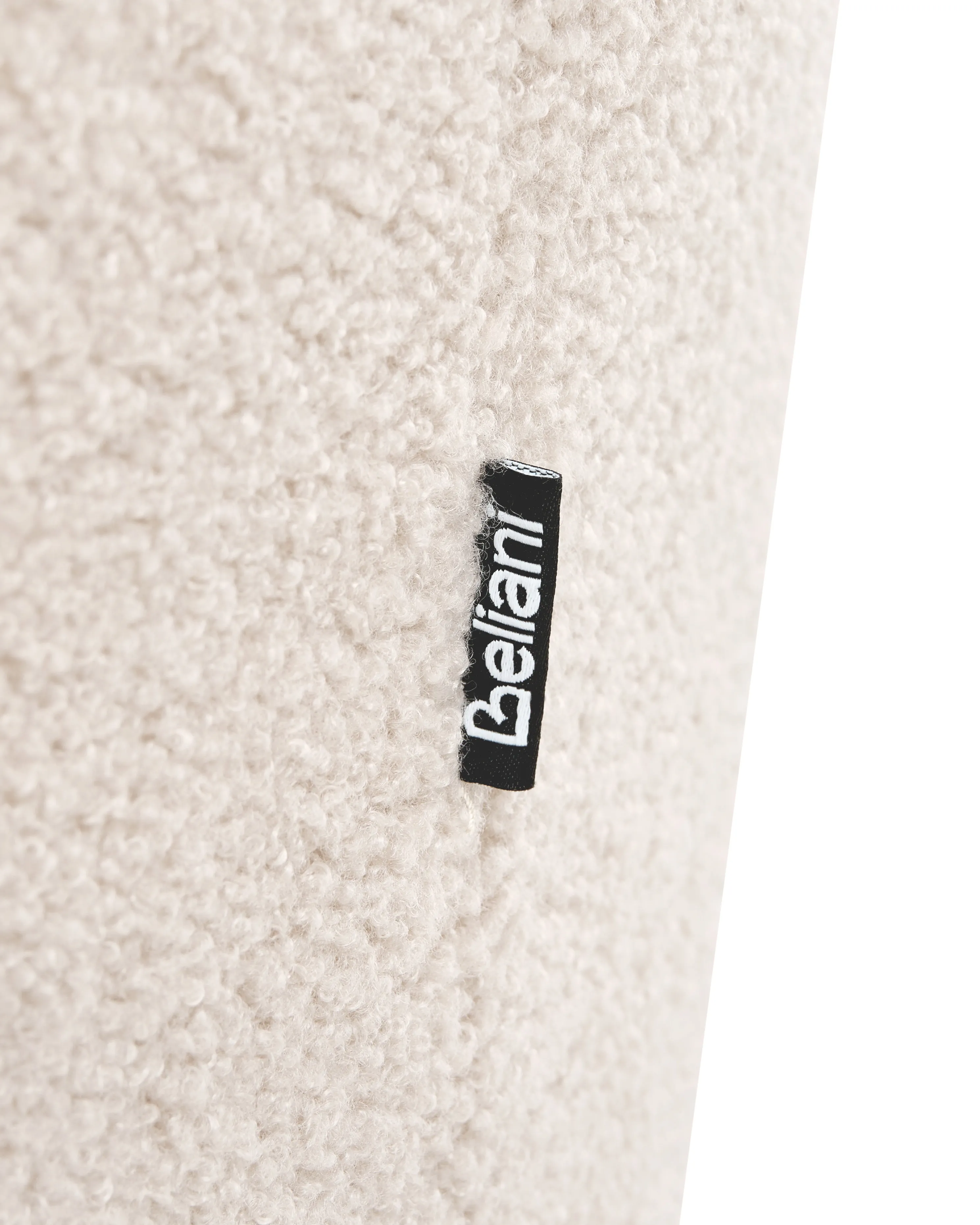 Fauteuil EIBY Bouclé Beige