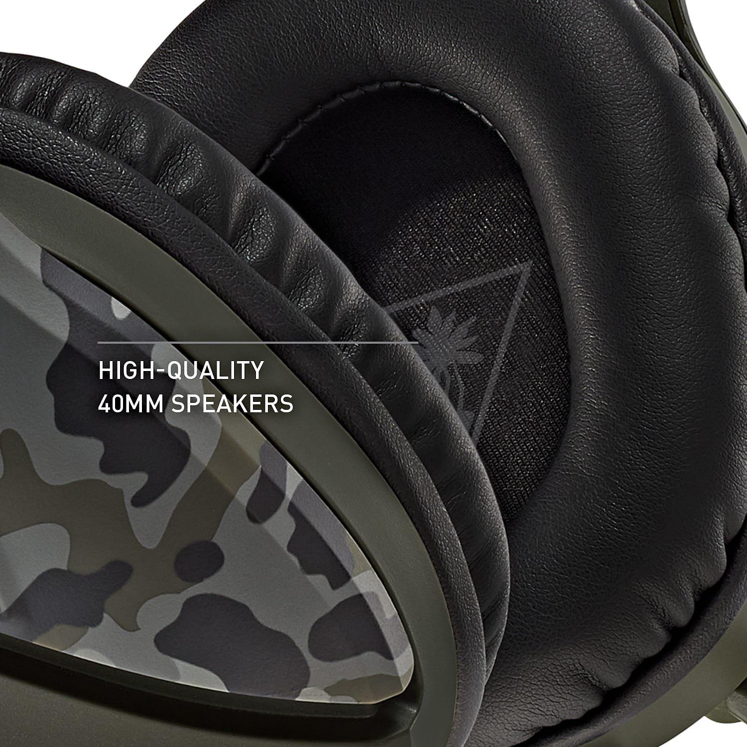 Turtle Beach GAME Recon 70 Gaming Headset for Xbox PS5 PS4 PC – Camo Green