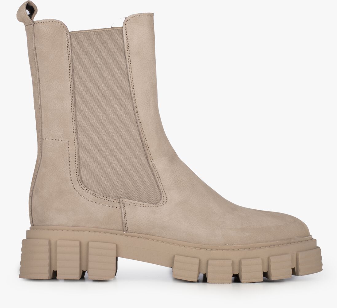 PS POELMAN taupe ps poelman chelsea boots p7343