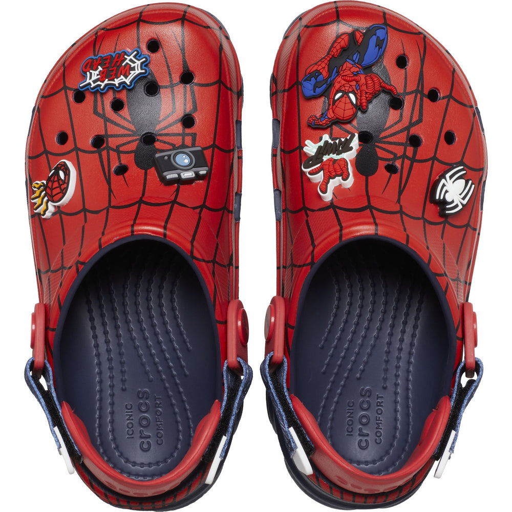 Køb Crocs Navy Spider-Man All-Terrain Clog
