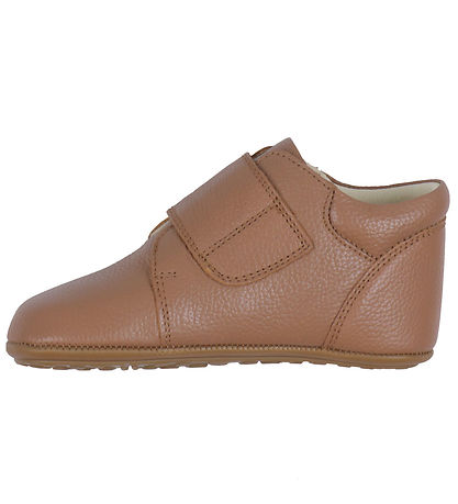 Bundgaard Leder-Krabbelschuhe - Tannu - Kognac