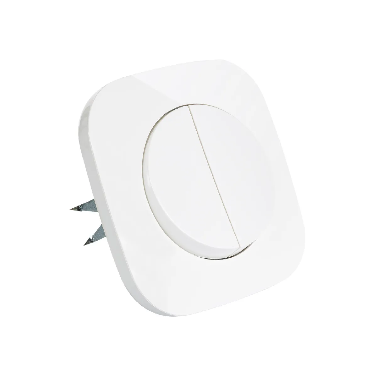 Ledkia Va-et-Vient Double Classic Round - Blanc