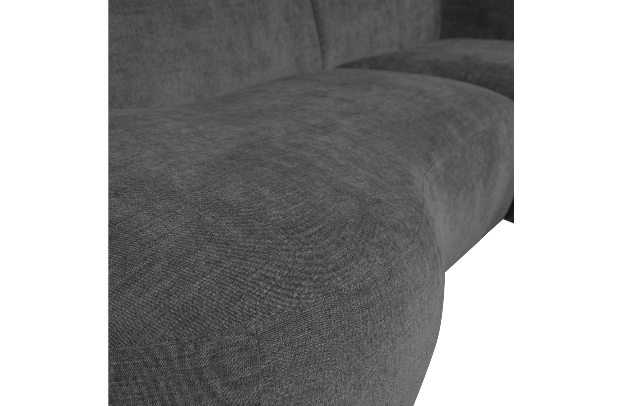 WOOOD Exclusive chaise longue Polly rechts Polly chaise longue rechts - Grijs