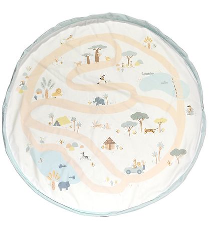 Play&Go Spielteppich - Ø140 - Jungle