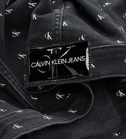 Calvin Klein Jeansjacke - Mini -Monogramm - Mini -Monogramm-Stre