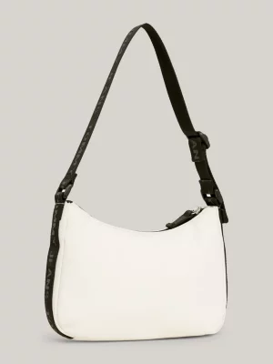 Bolsa de ombro Essential com patch de logotipo