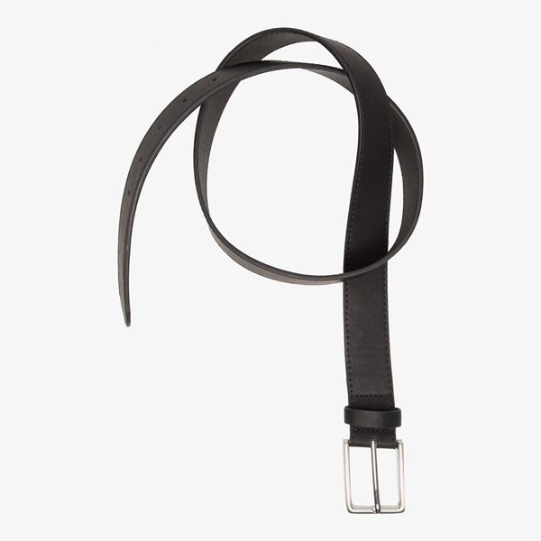 Heren riem zwart