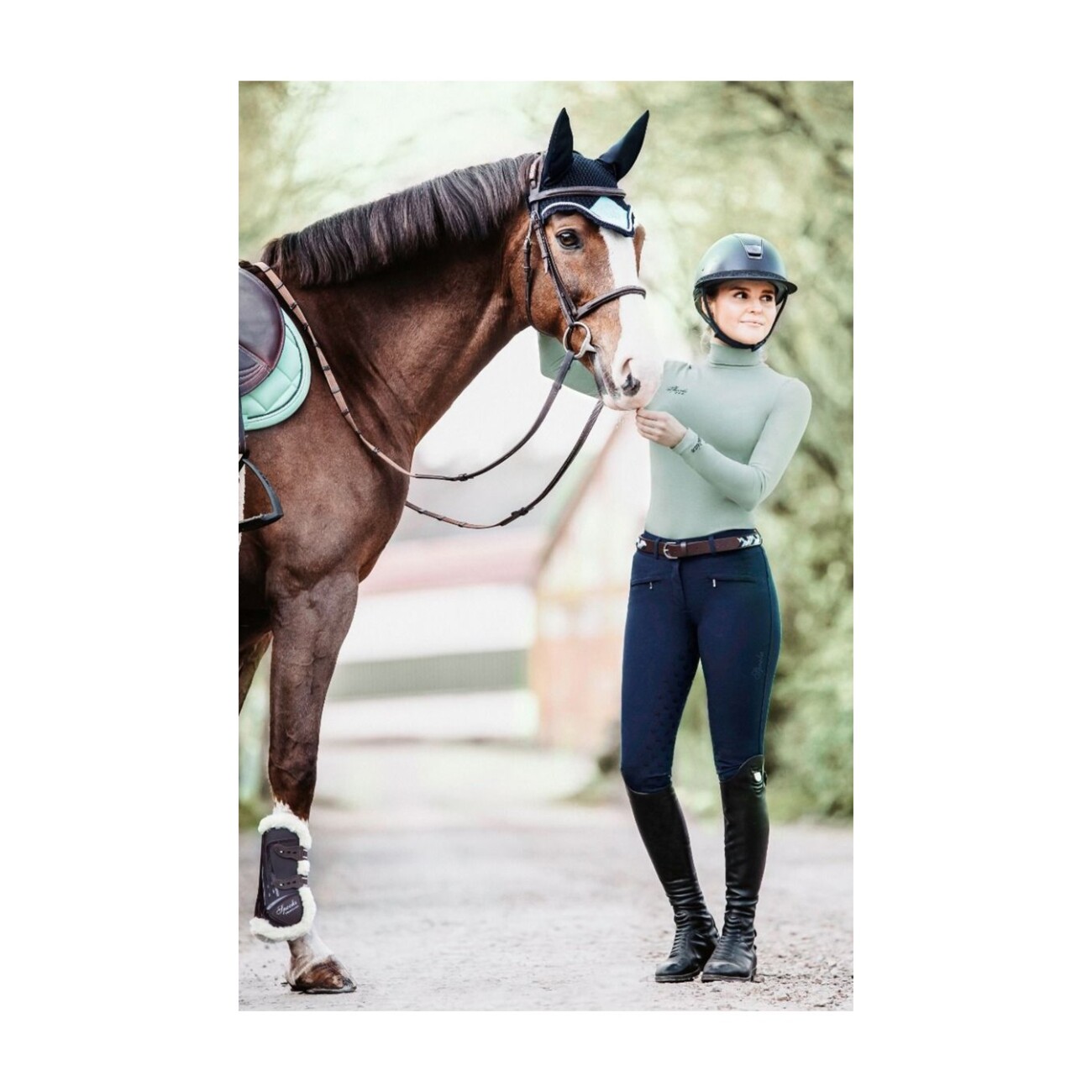 SPOOKS Reithose Sarina Full Grip navy XS - INT