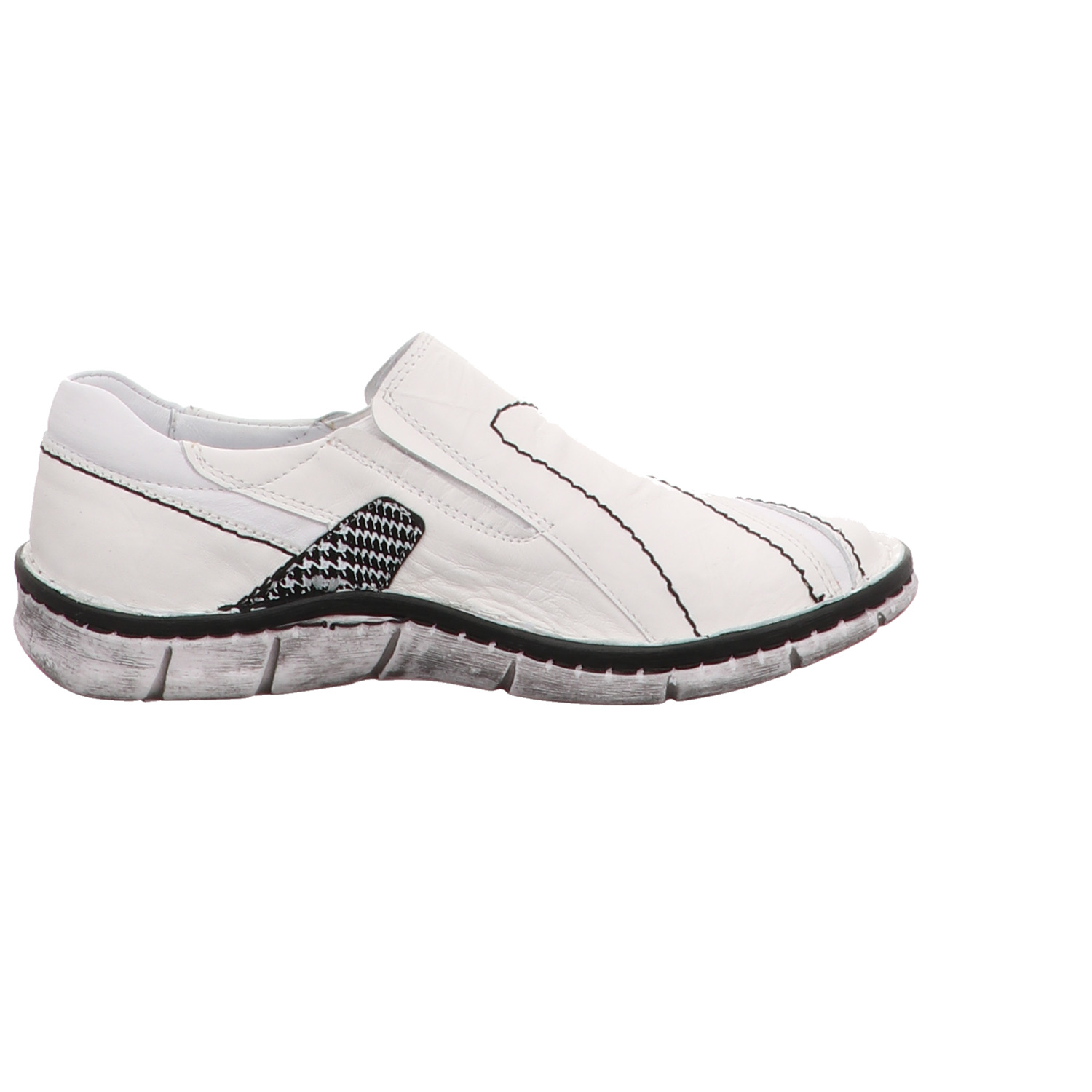 Krisbut Slipper weiß weiss/weiss kombi