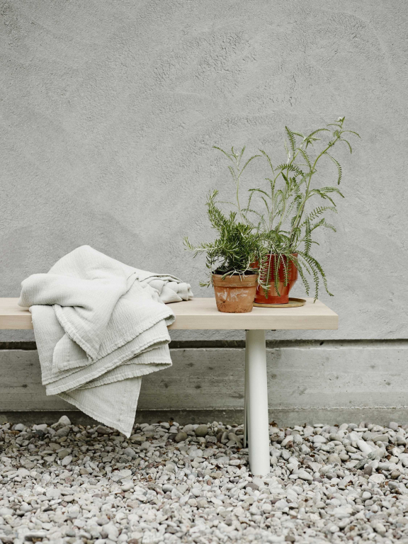 Fritz Hansen Overlap tuinbank Hunter Green