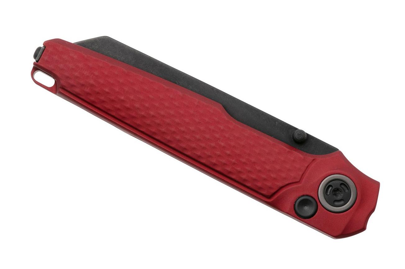 MKM Miura MK-MI-ARDB Blackwashed MagnaCut, Red Aluminium, zakmes, Simone Tonolli design