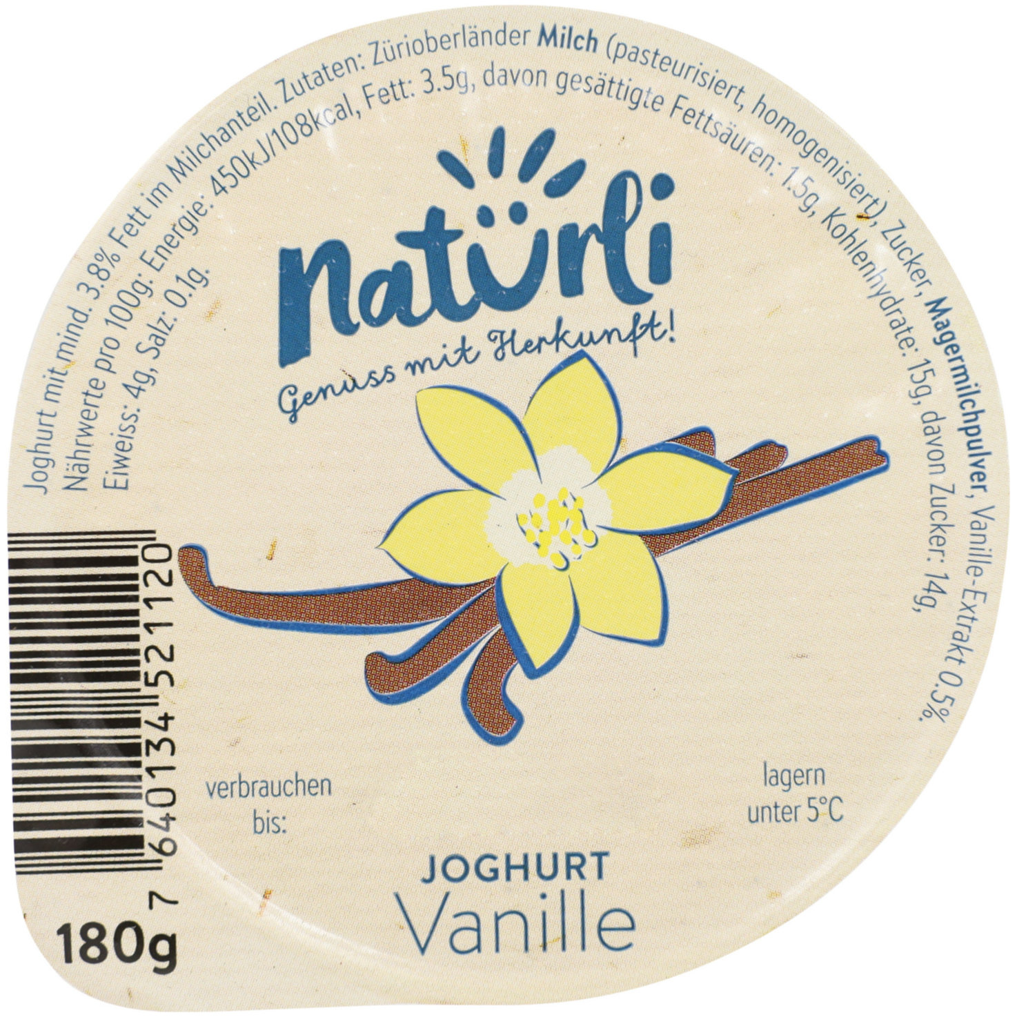 Natürli Joghurt Vanille