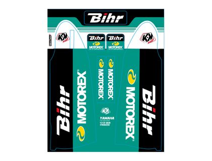 Stickers de fourche Kutvek Bihr/Motorex