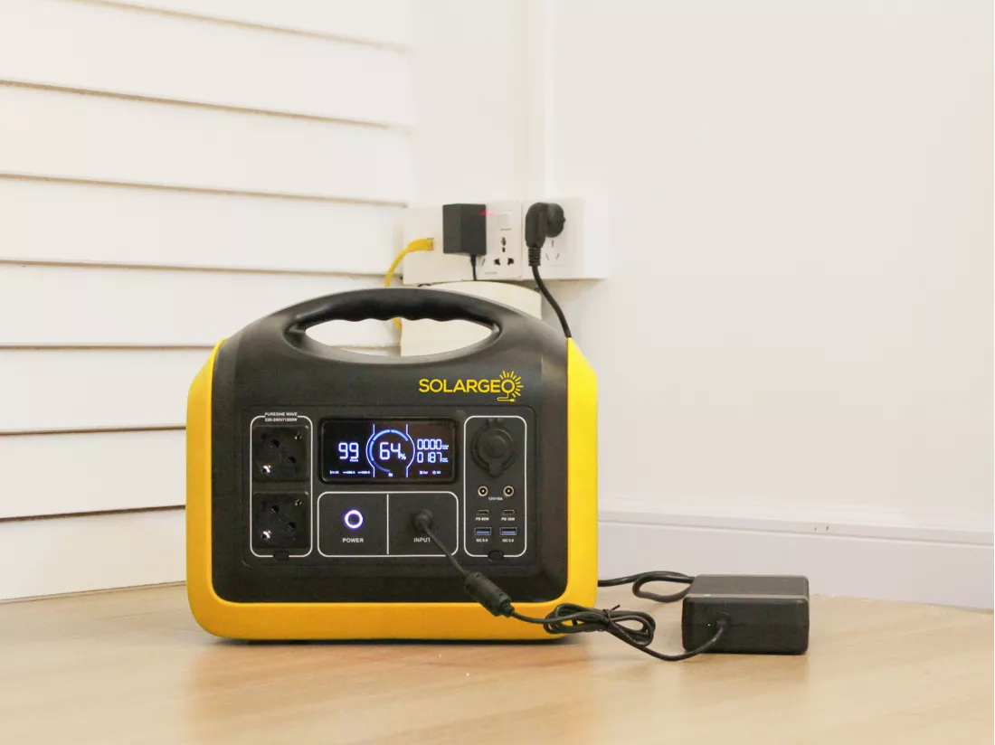 Batterie électrique portable - Capacité 992 Wh - 1200 W - ELECFULL