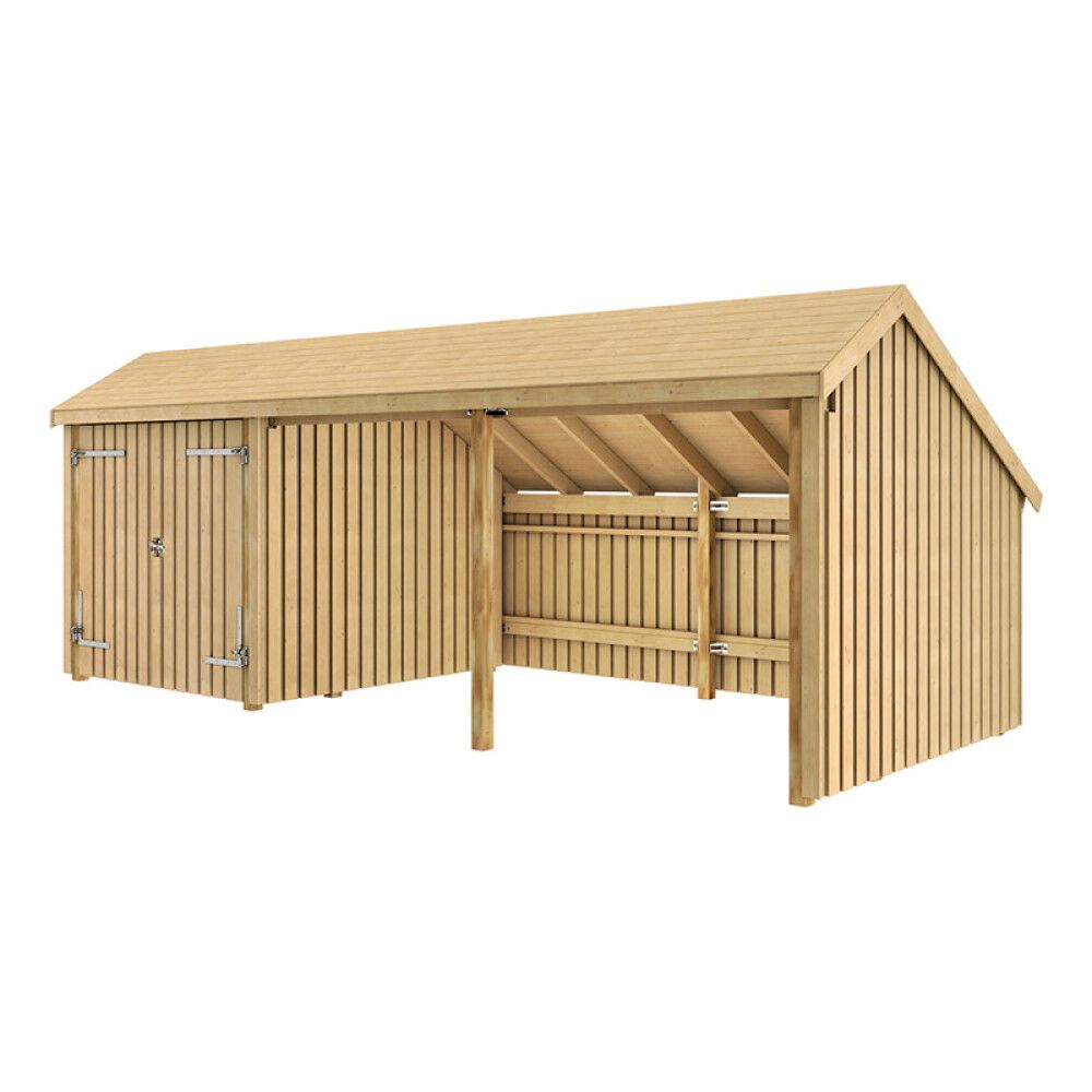 REDSKAPSBOD PLUS MULTI 627X248X250CM 15,5M²
