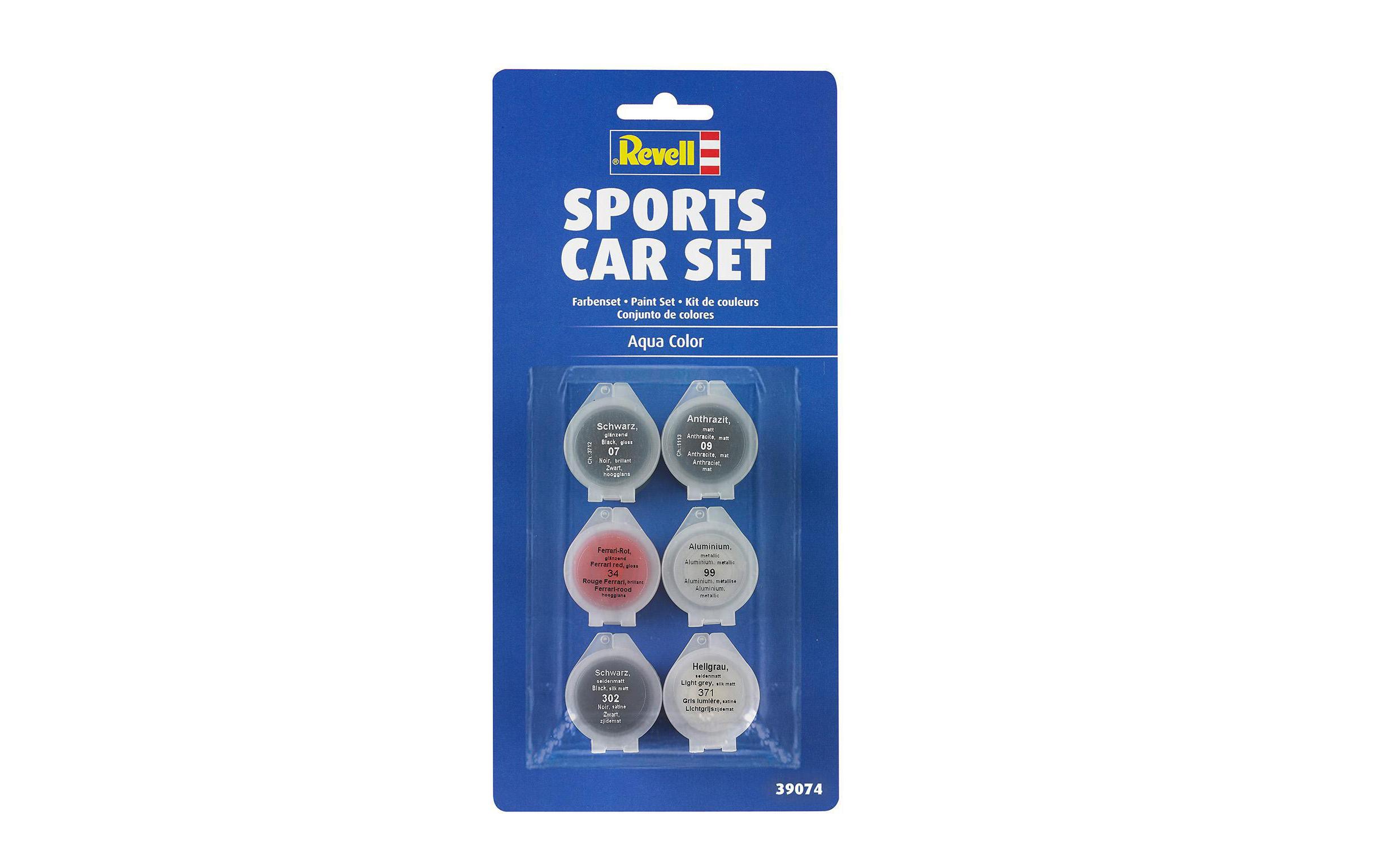Acrylfarbe Sports Car 39 074 SetAcryl-Farben zur Gestaltung von Sportwagen