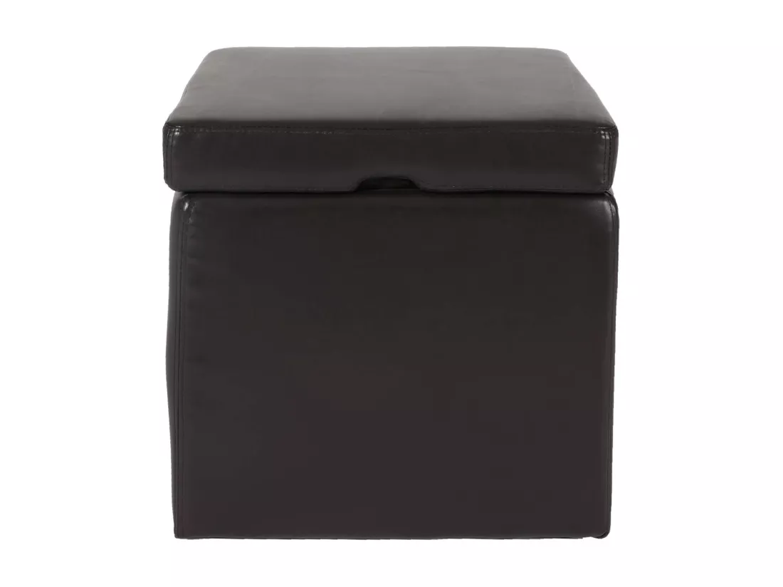 Pouf Carrara, marron
