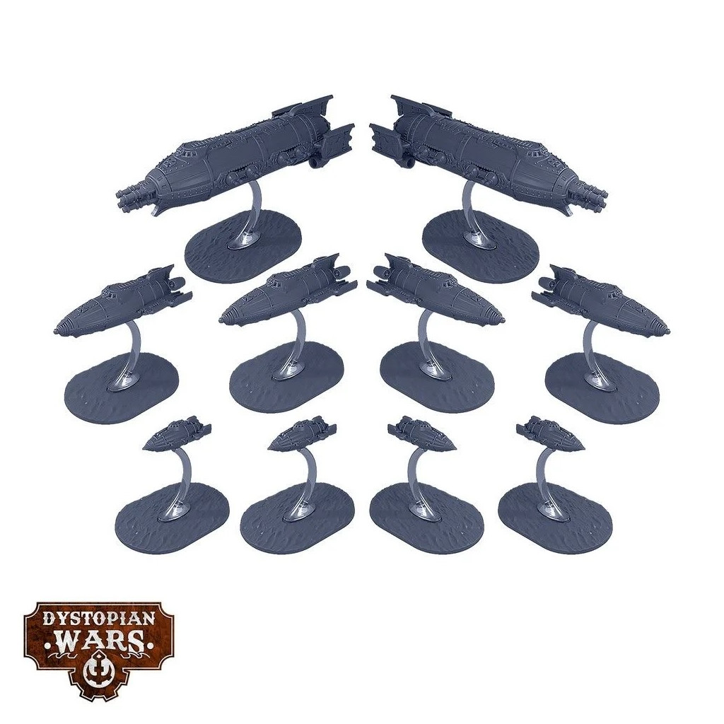 Dystopian Wars - Imperium Aerial Squadrons