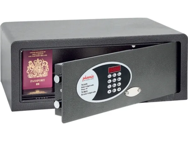Phoenix Safe Co. SS0311E, Grafit, Metallic, Elektronisk, 35 L, Gulv/væg, 520 mm, 406 mm