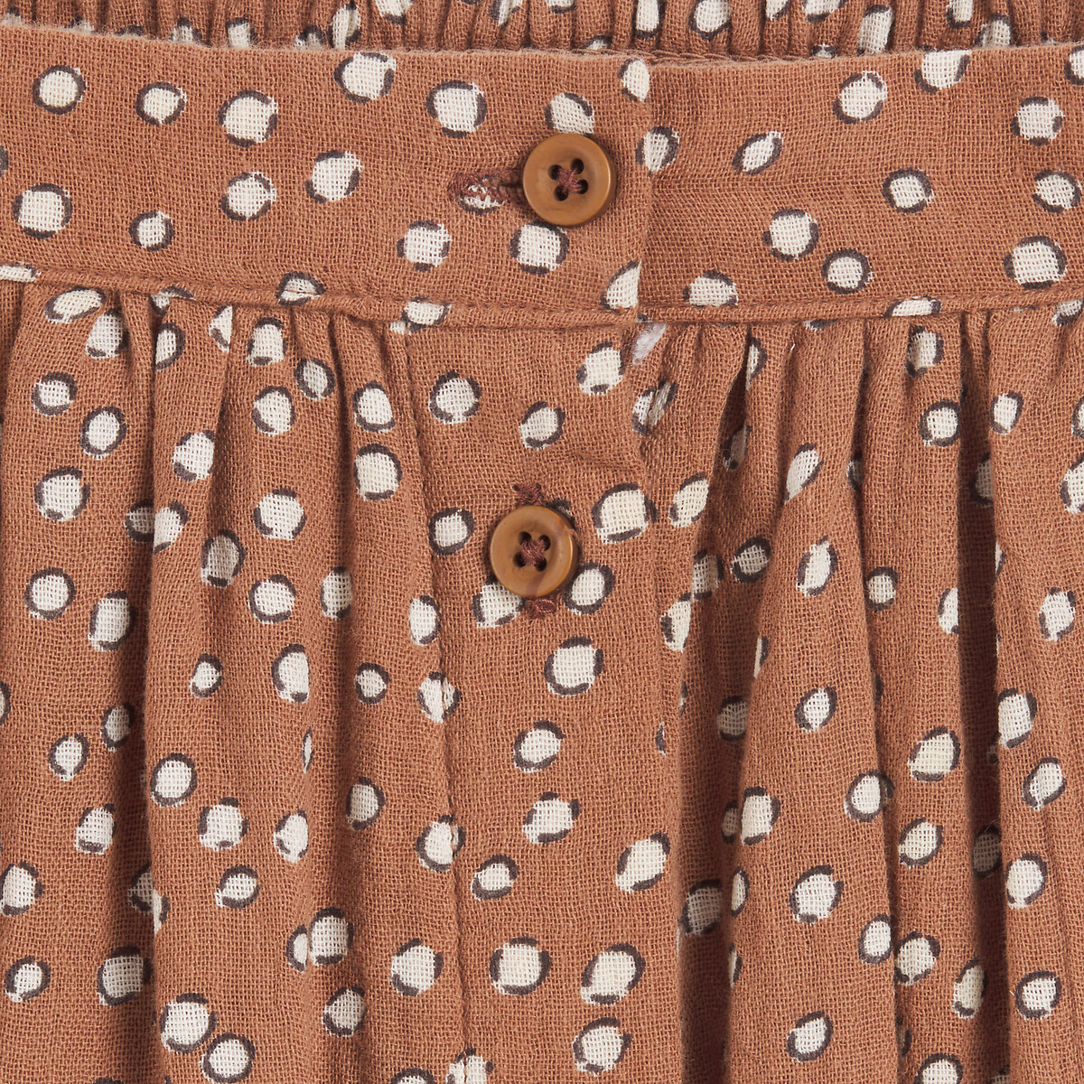 COLEÇÕES LA REDOUTE<br>Saia fluida, estampa animal, tetra