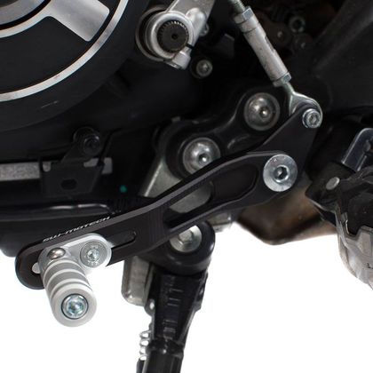 Sélecteur de vitesse SW-MOTECH Alu - Noir