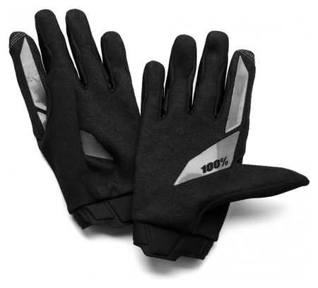 Gants Longs Enfant 100% Ridecamp Noir