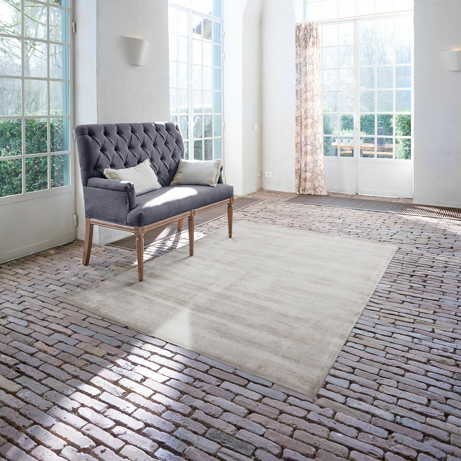 Teppich Mariselle 140x200 cm | grau