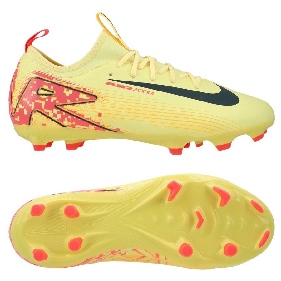 Nike Air Zoom Mercurial Vapor 16 Academy MG Mbappé Personal Edition - Orange/Bleu Enfant