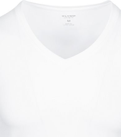 OLYMP T-Shirt Diepe V-Hals Stretch 080112-00