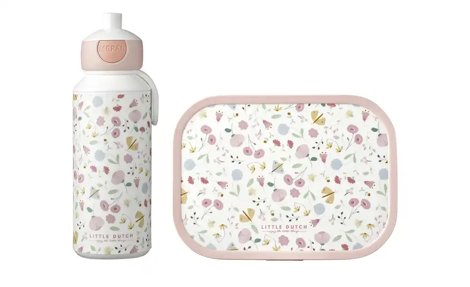 Mepal Lunchset Campus Little Dutch - Flowers & Butterflies