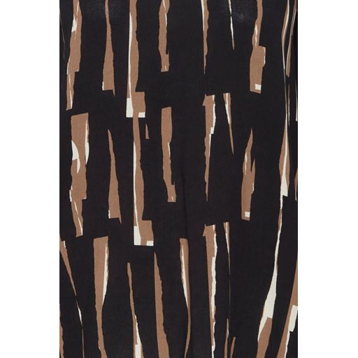 Fransa Langærmet Bluse, Cocoa Crème, M