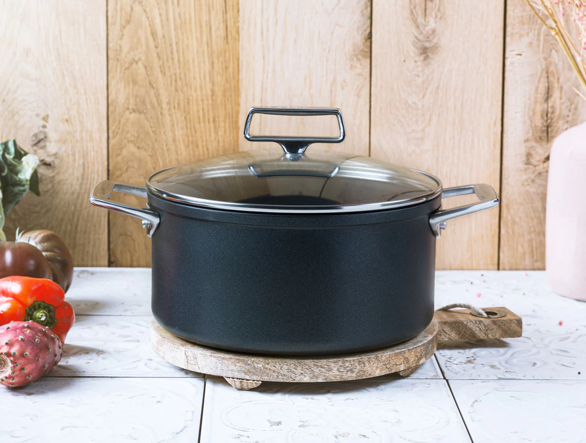 Faitout aluminium Castel'Pro 24cm Cristel
