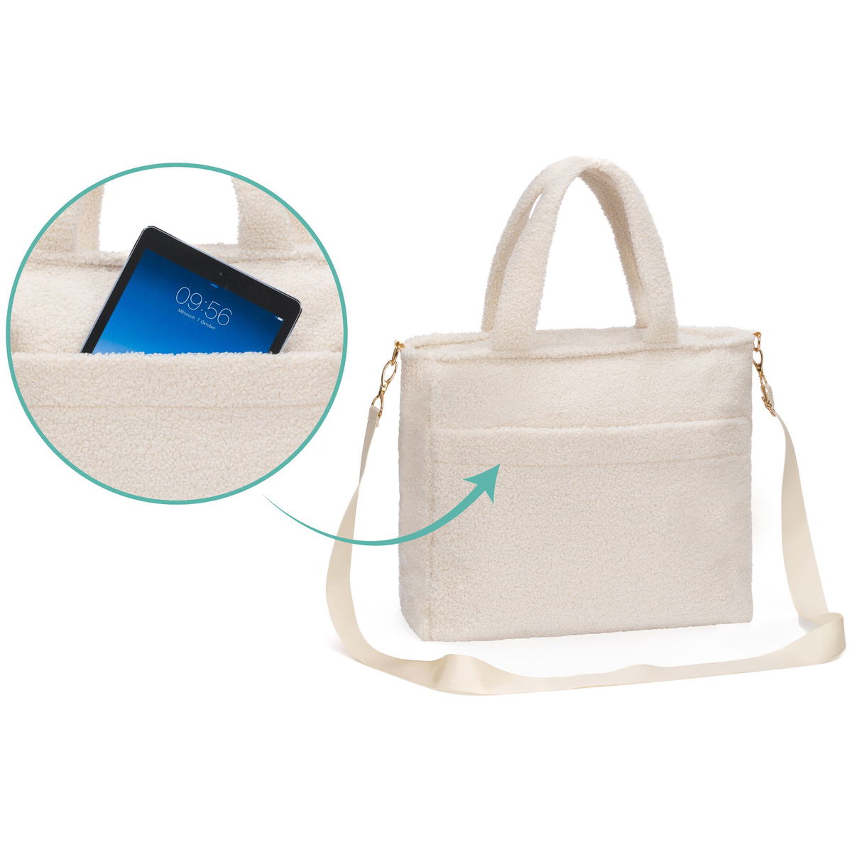 fillikidfillikid   Wickeltasche Teddy Big beige