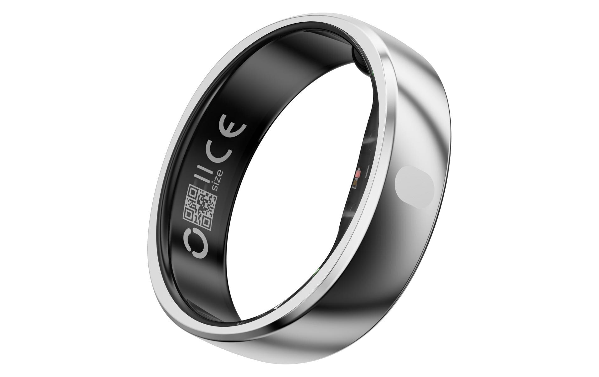 Smart Ring Gen 2 Air Grösse 10 Silber<br>Ultradünner Smart Ring mit Gesundheitsüberwachung