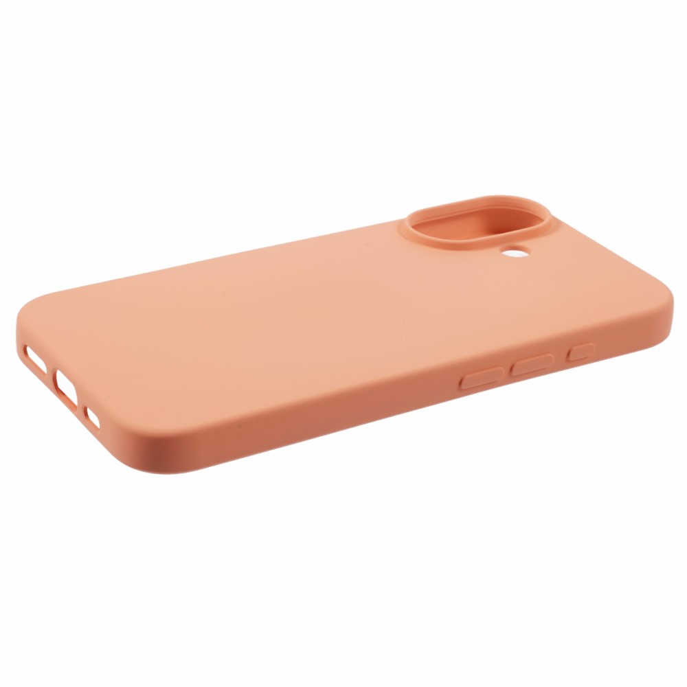 iPhone 16 Gummi Case Schutzhülle - Orange (Matt)